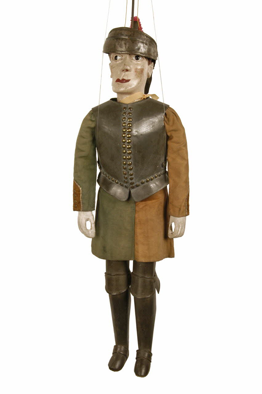 marionnette à tringle et à fils soldat romain 1989.3.4 Photo