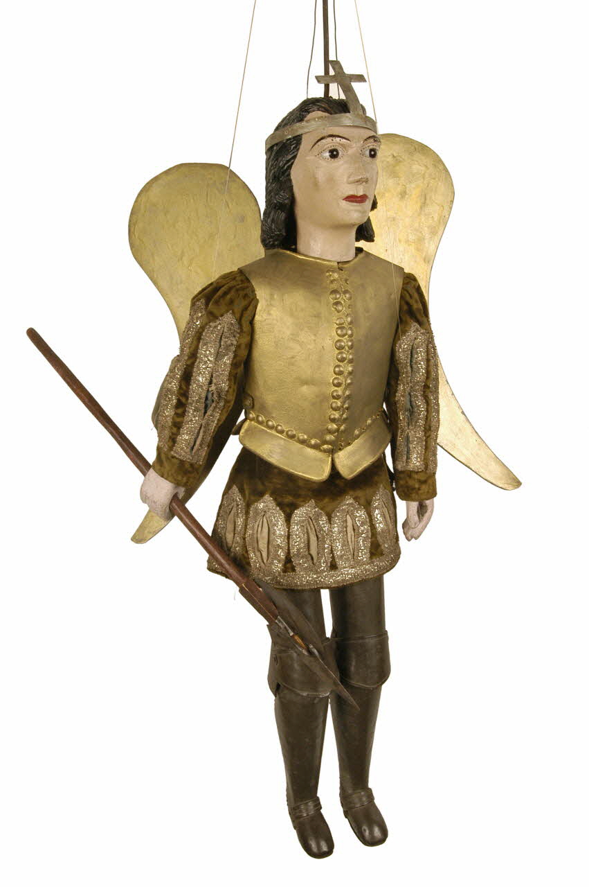 marionnette à tringles saint Michel 1989.3.6.1 Photo