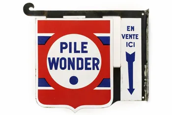 plaque publicitaire 1990.1.162 Photo
