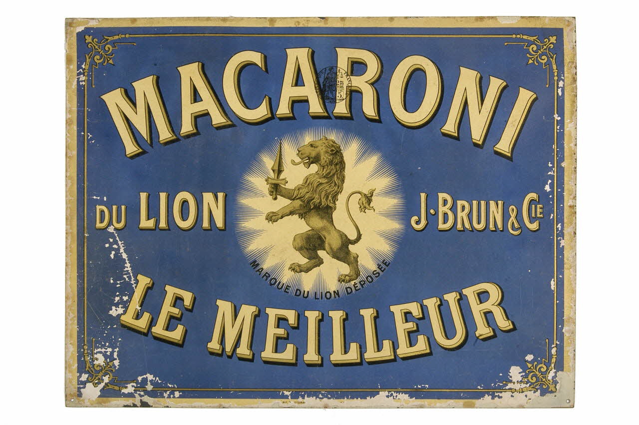 plaque publicitaire 1990.1.311  Photo