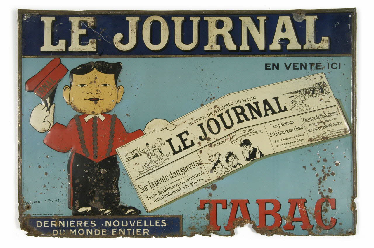 plaque publicitaire 1990.1.94 Photo