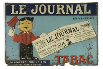 plaque publicitaire 1990.1.94 Photo