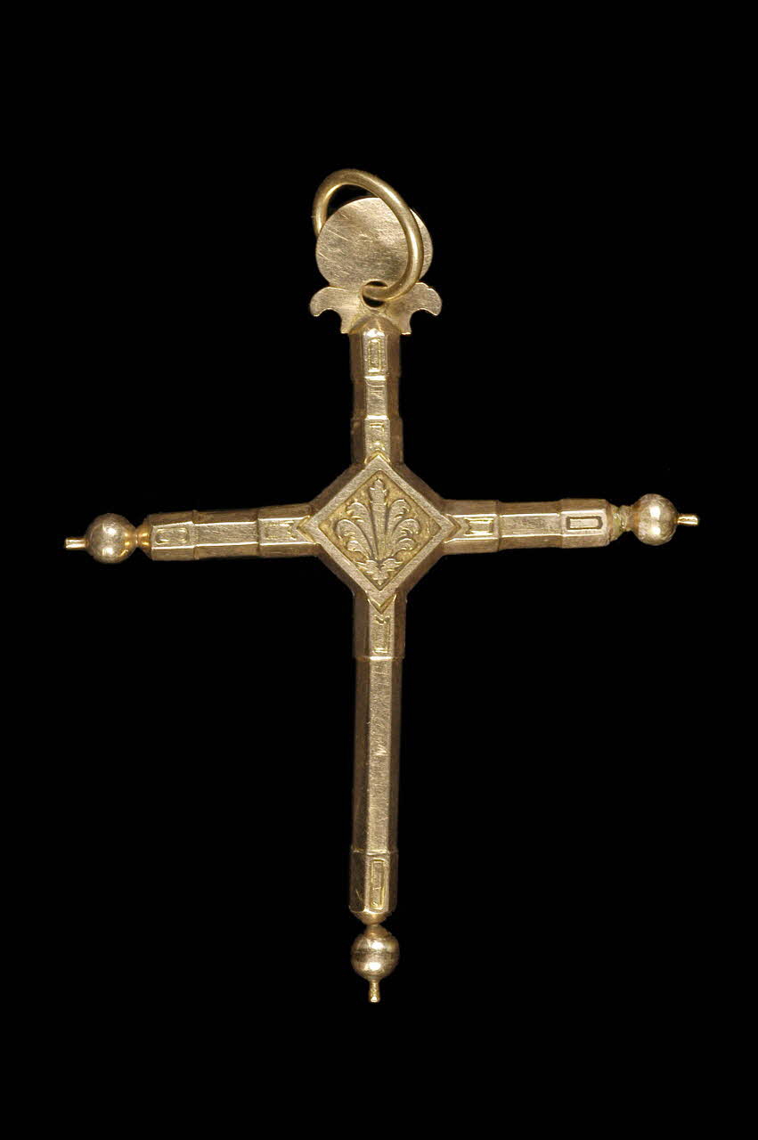 Baudot croix-pendentif Île-de-France, France 1809-1819 1991.24.4 Photo