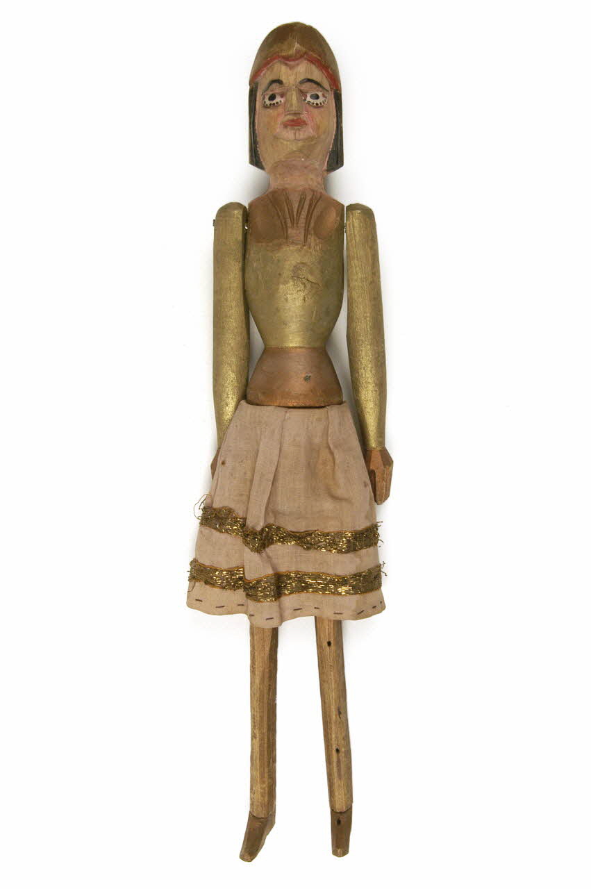 marionnette à tige soldat Nord-Pas-de-Calais, France 1870-1880 1992.39.12 Photo