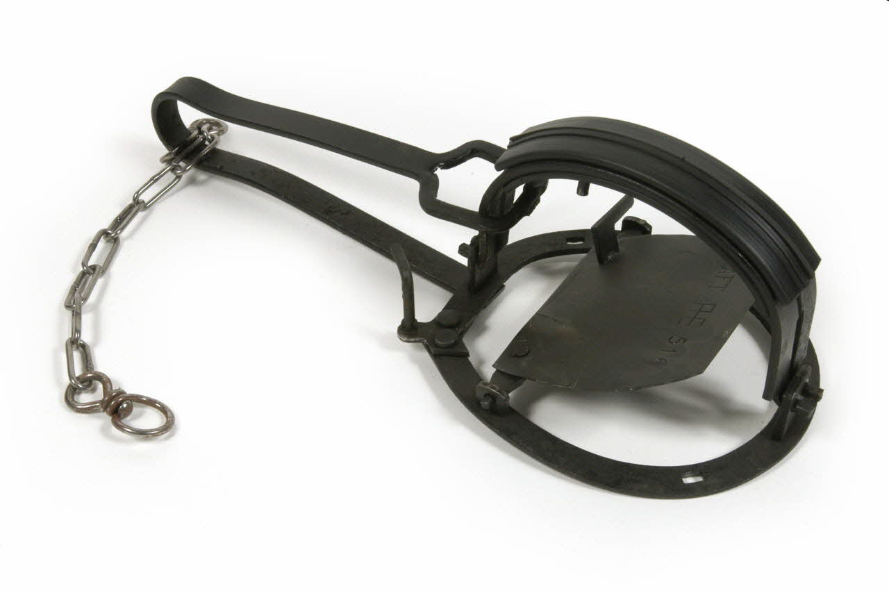 piège à mâchoires Basse-Normandie, France 1993 1994.7.12 Photo