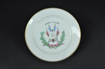 assiette plate 1800 1963.133.12 Photo Mucem
