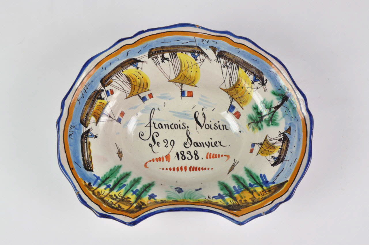 plat à barbe France 1838 1963.133.2 Photo Mucem