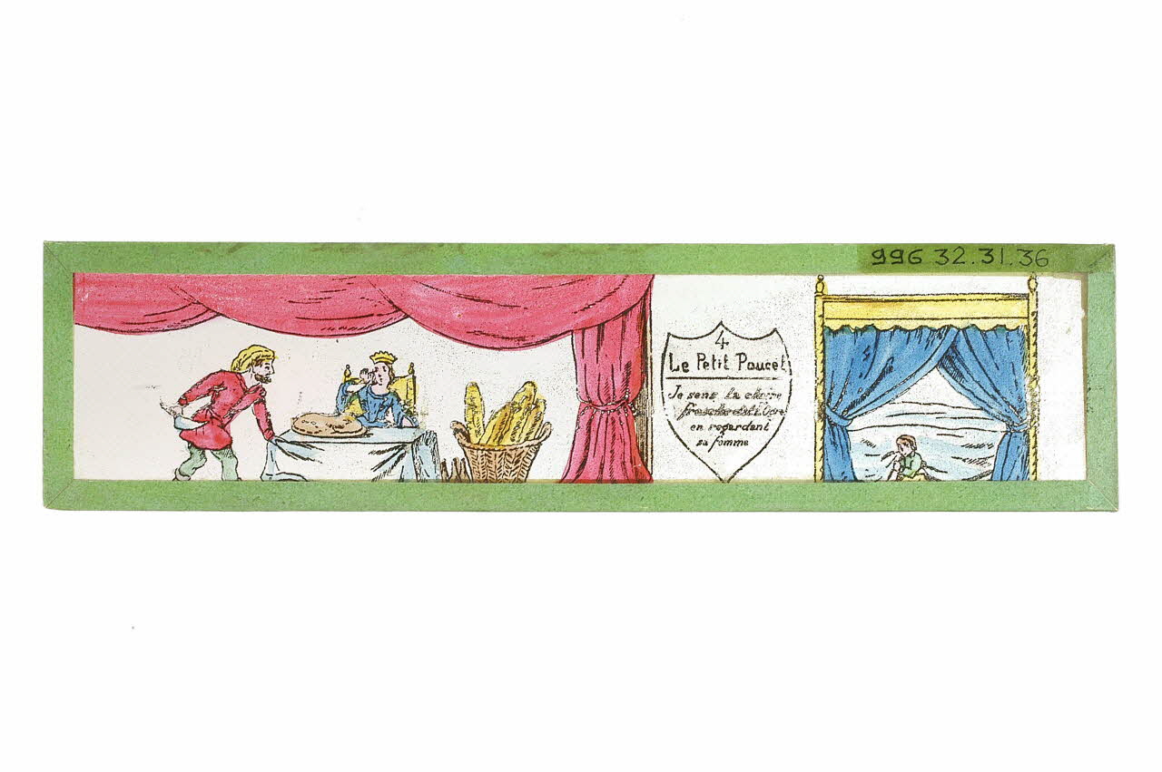 plaque de lanterne magique 1996.32.31.36 Photo
