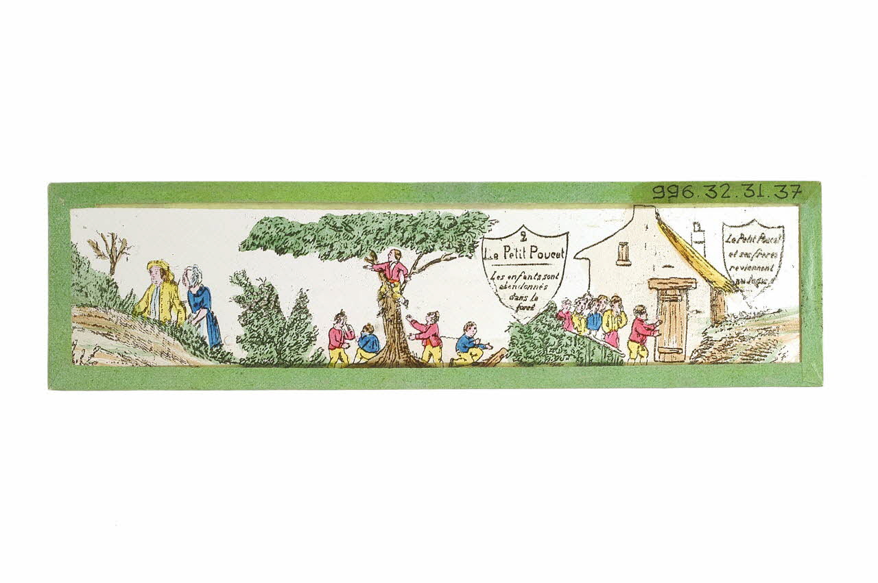 plaque de lanterne magique 1996.32.31.37 Photo