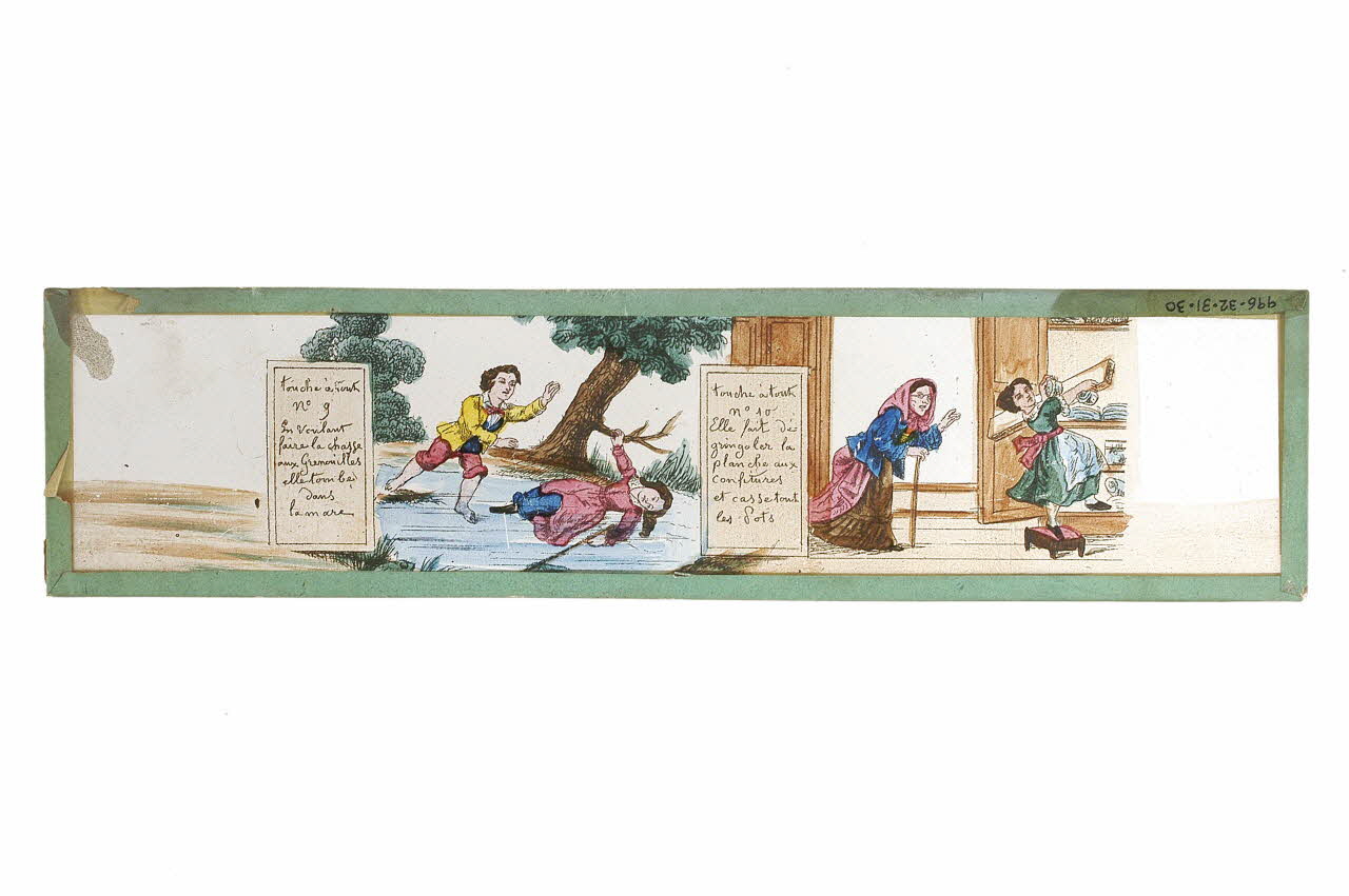plaque de lanterne magique 1996.32.31.60 Photo