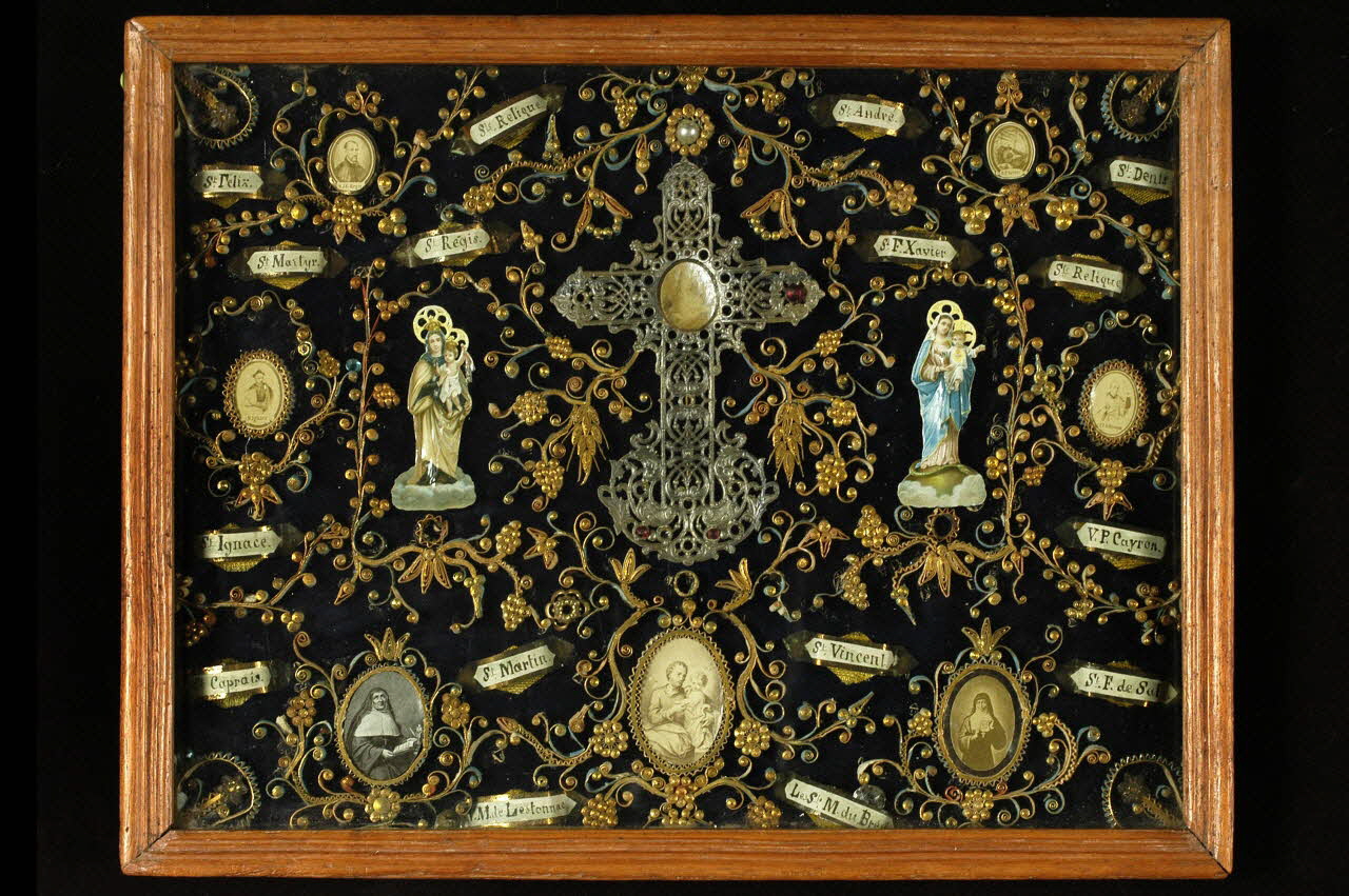 tableau-reliquaire Auvergne, France 1896 1997.25.2 Photo