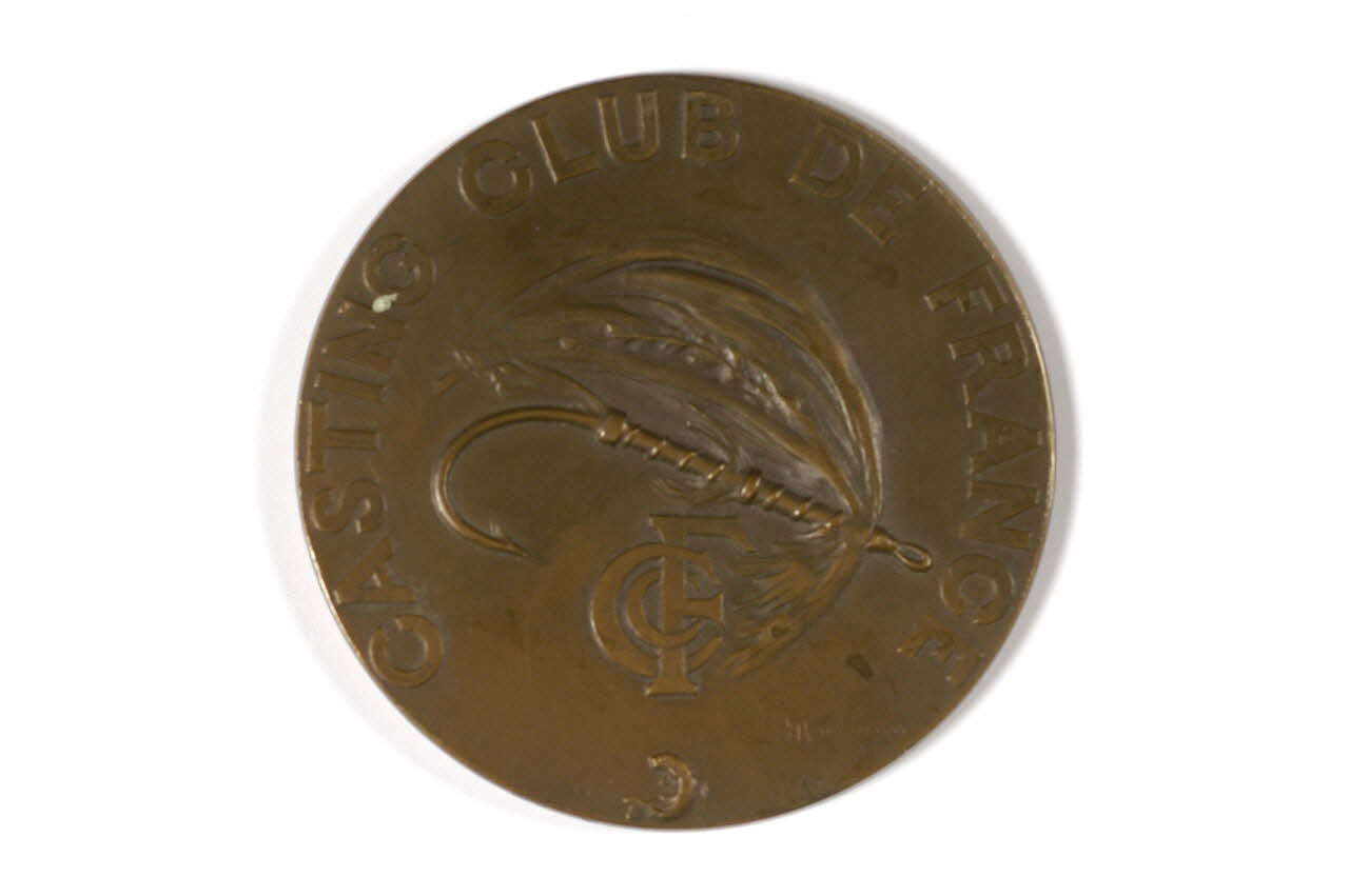 MEDAILLE COMMEMORATIVE Casting Club de France 1918-1930 1998.2.2 Photo