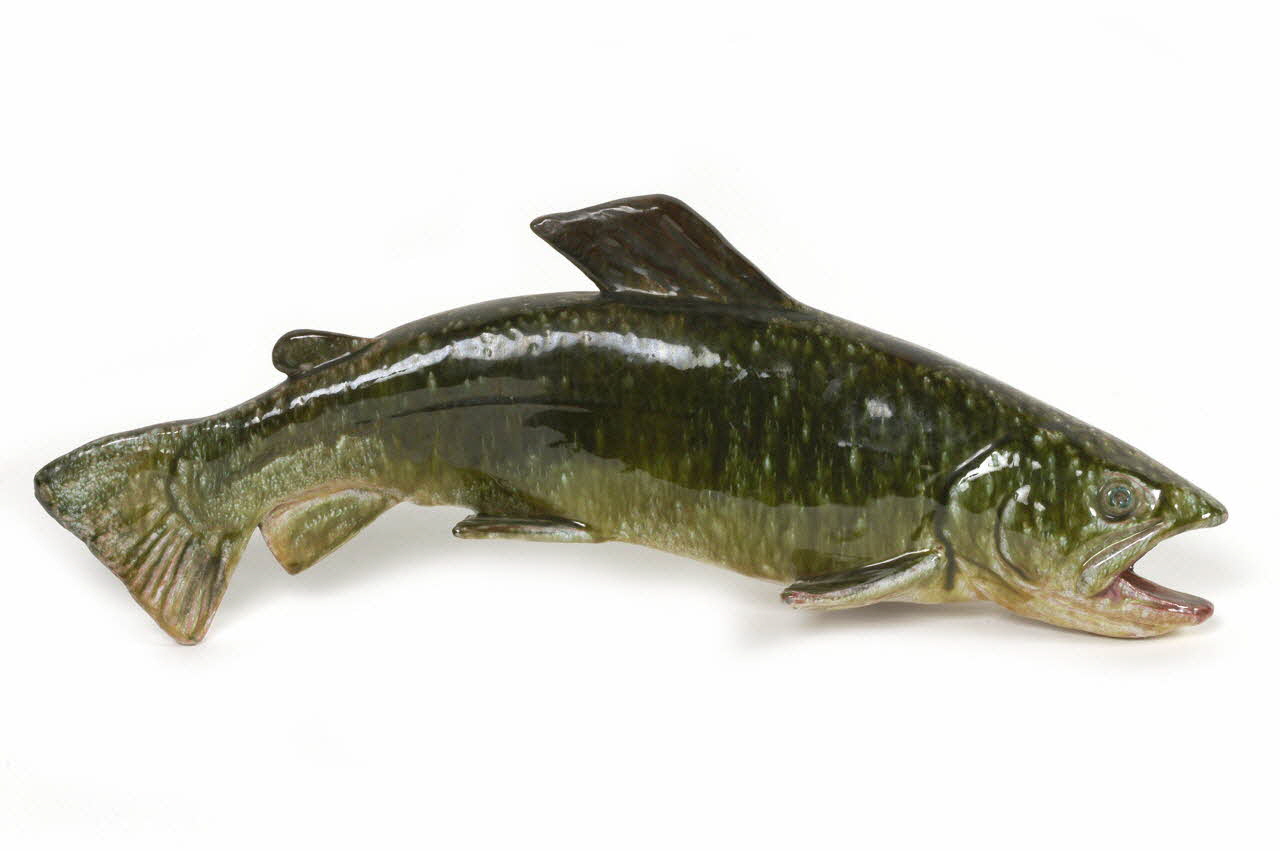 sculpture Truite fario 1998.2.36 Photo Mucem / Anne Maigret