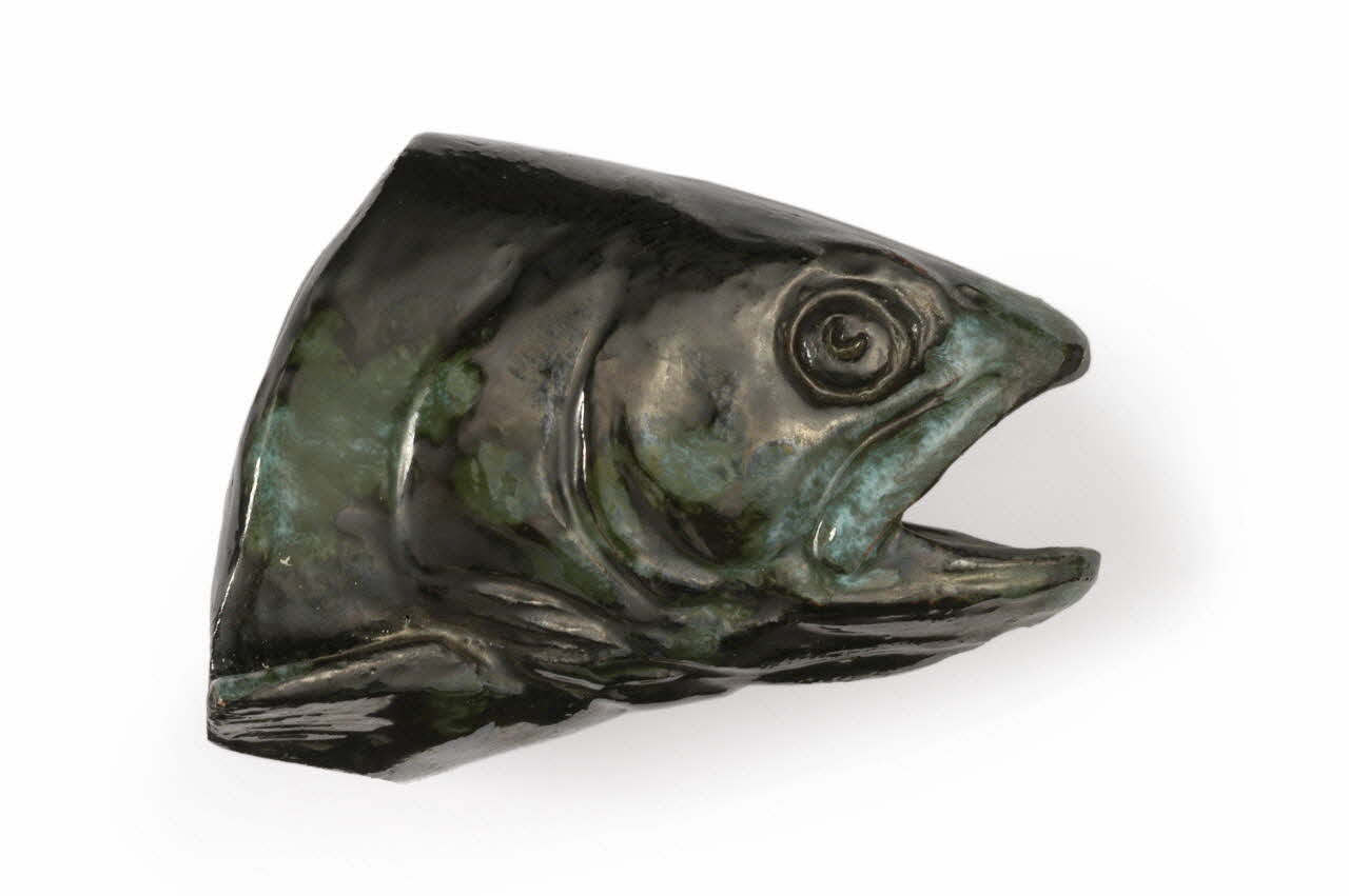 sculpture Tête de truite fario 1998.2.37 Photo