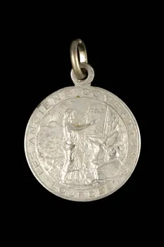 médaille de dévotion Les anciens combattants Lourdes Pax 1998.30. 7 Photo