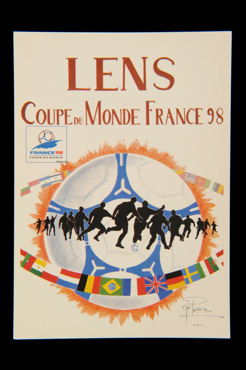 Georges Pokker carte postale 1998 1998.80.36.3 Photo