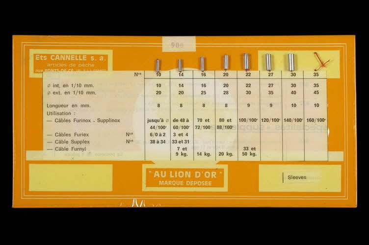 Etablissements Canelle Sa PLAQUE DE PRESENTATION Les-Ponts-de-Cé (Maine-et-Loire) 1969-1990 1999.20.21 Photo