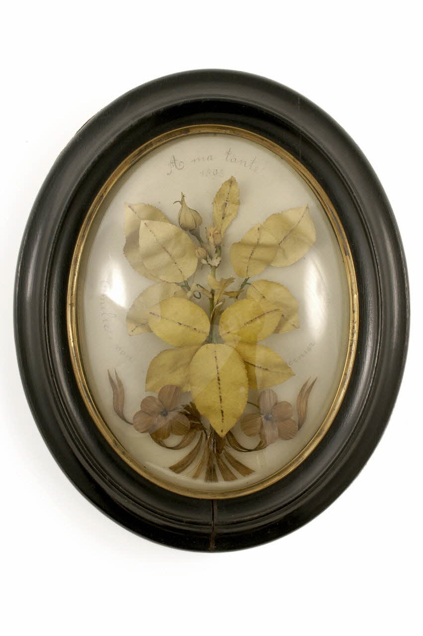 Charles Steimes souvenir en cheveux Ile-de-France, France 1895 1999.37.15 Photo