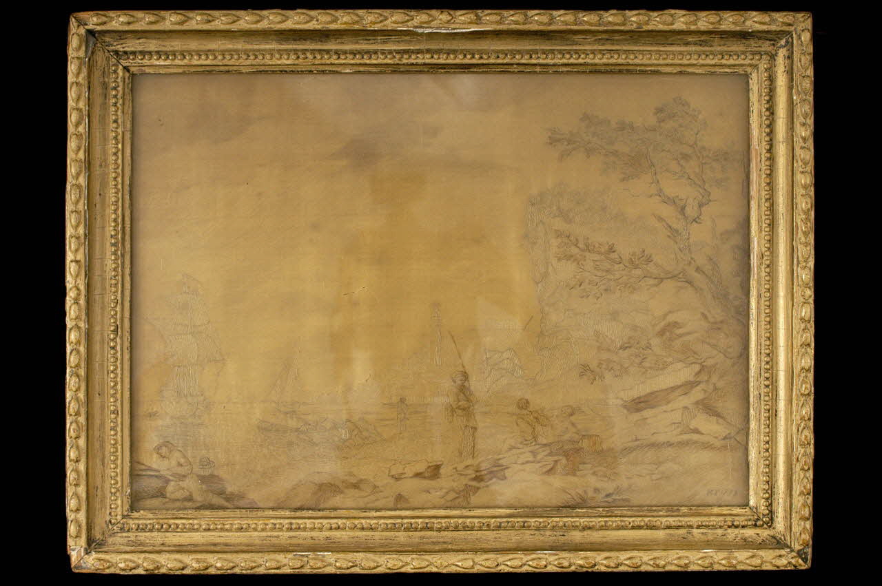 M.P. souvenir en cheveux 1779 1999.37.80 Photo