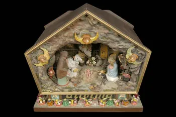 crèche de Noël 2000.21.47.1-2 Photo