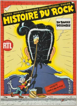 Dominique Farran ; Serge Dutfoy ; Michael Sadler ; Hachette ; Editions Van de Velde livre Histoire du rock 1985 2001.69.20.129 Photo