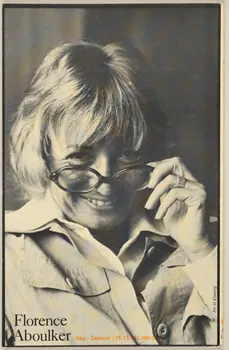 Florence Aboulker ; Robert Laffont livre La Galère 1975 2001.69.20.88  Photo