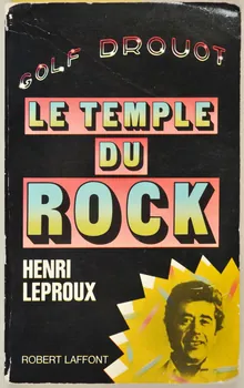 Henri Leproux ; Robert Laffont livre Golf Drouot / Le Temple du Rock 1982 2001.69.20.90  Photo