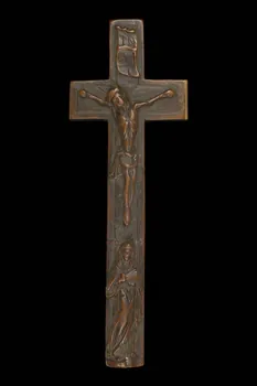 Anonyme croix-reliquaire Oberammergau (Baviere) 1780 2002.4.24.1-2 Photo