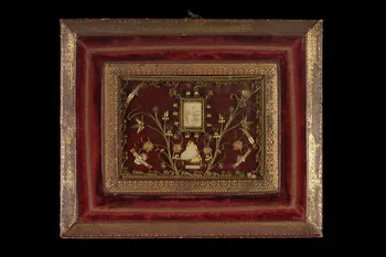 Anonyme tableau-reliquaire France 1899 2002.4.64 Photo