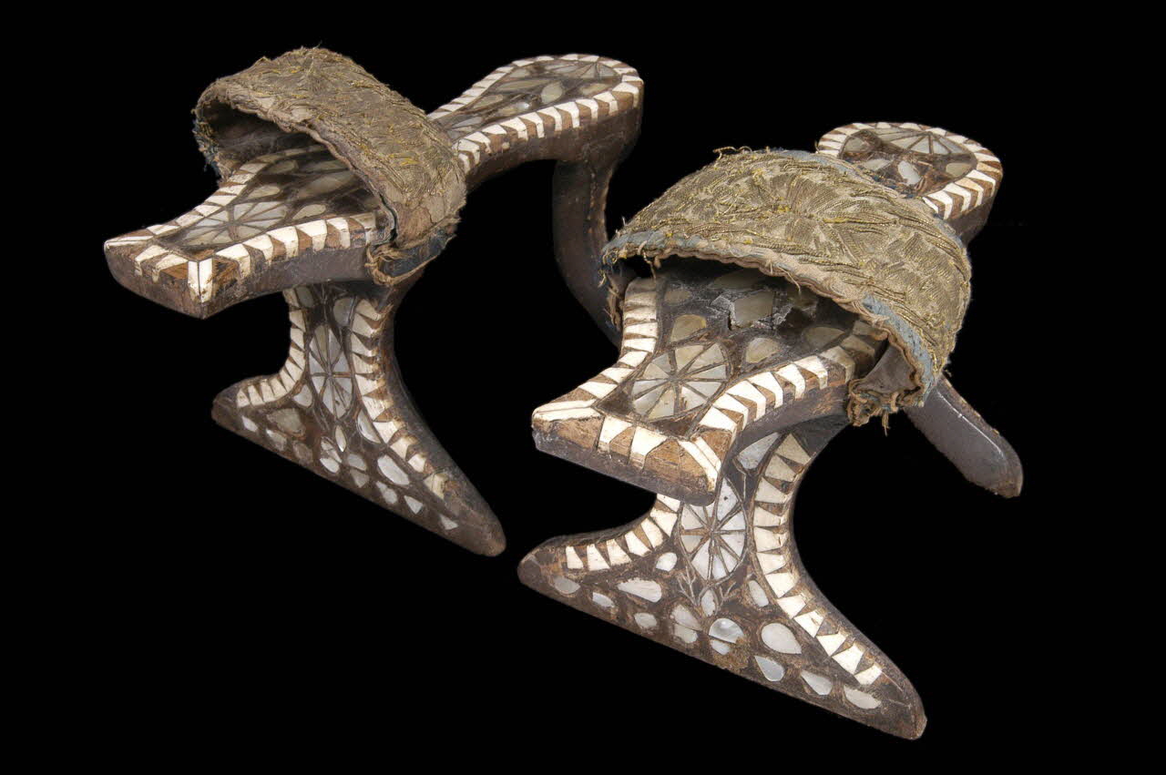 sandale nalin Turquie 1801-1900 2002.76.1.1-2 Photo Mucem/Virginie Louis