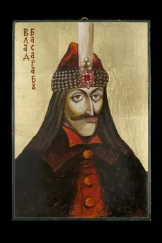 icône Portrait de Vlad III l'Empaleur Roumanie 1999 DMH2002.29.1 Photo MNHN / photo Mucem /Virginie Louis