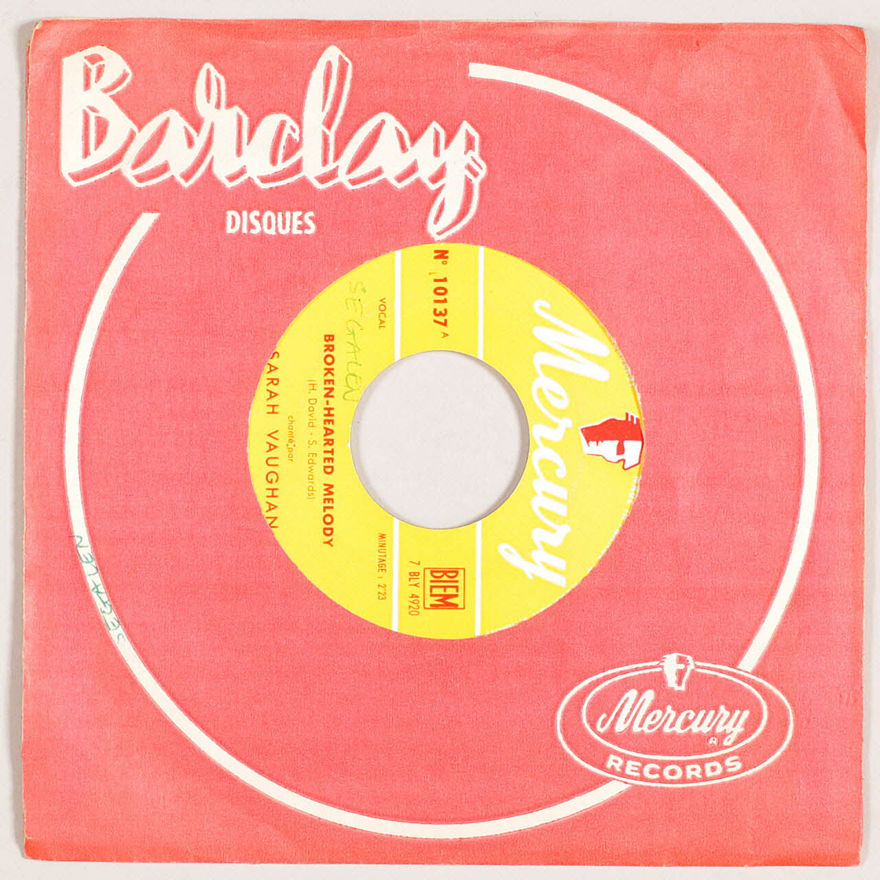 disque 45 tours Misty 2003.196.101 Photo