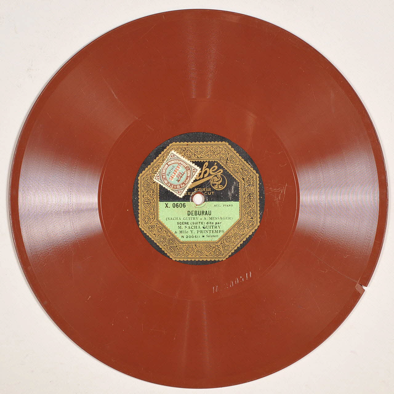 disque 78 tours Deburau 2003.196.118 Photo