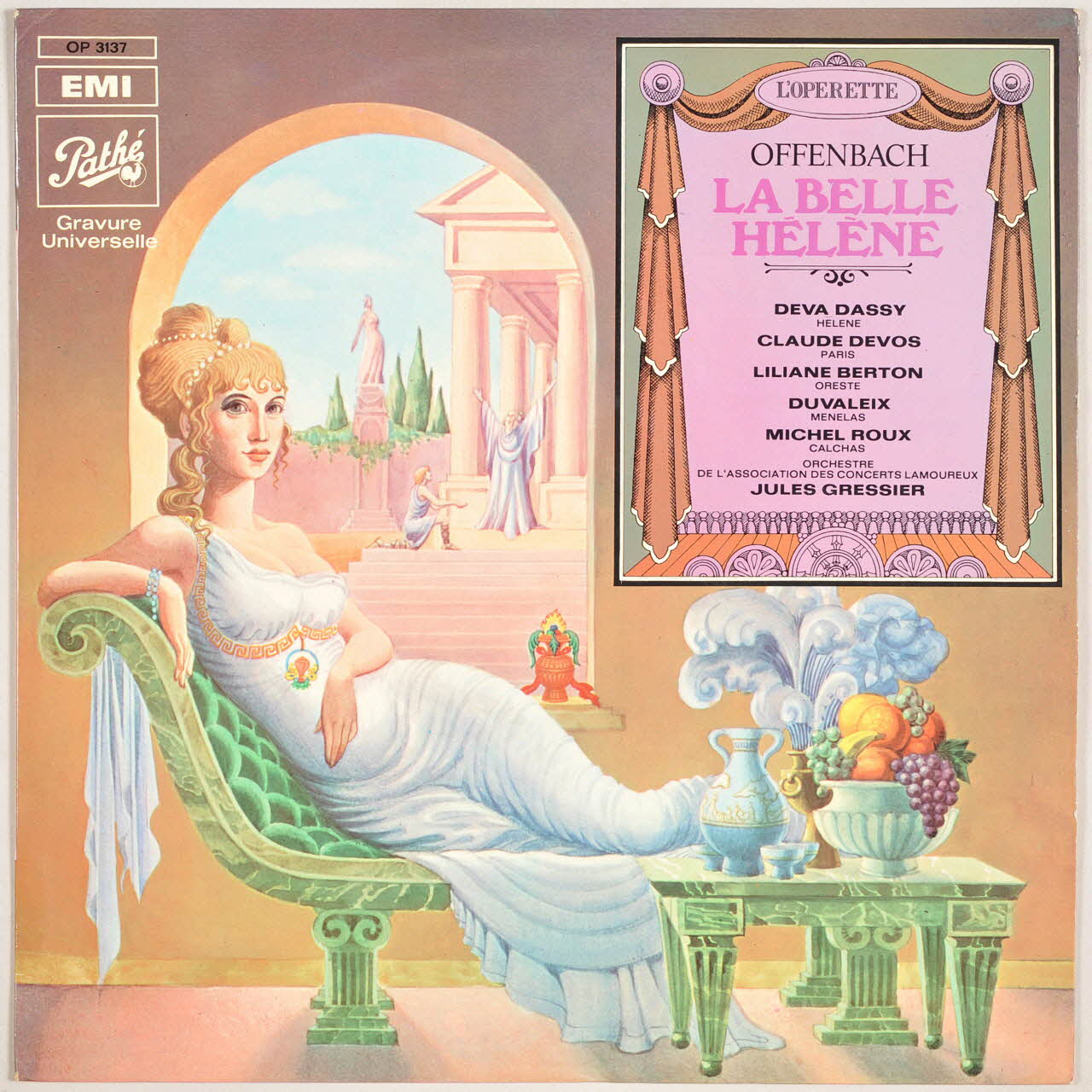 disque 33 tours La Belle Hélène 2003.196.14 Photo