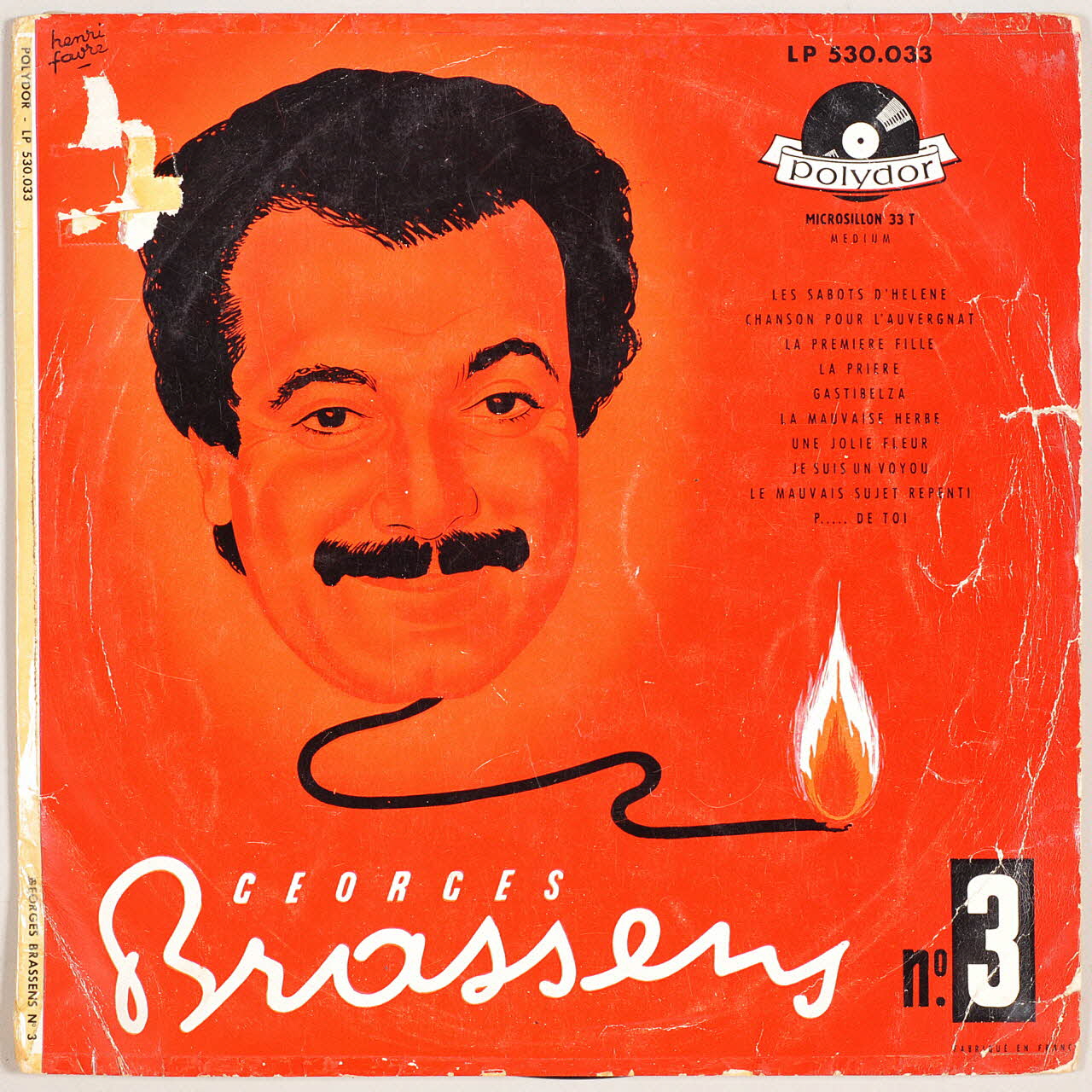 disque 33 tours P... de toi 2003.196.154 Photo