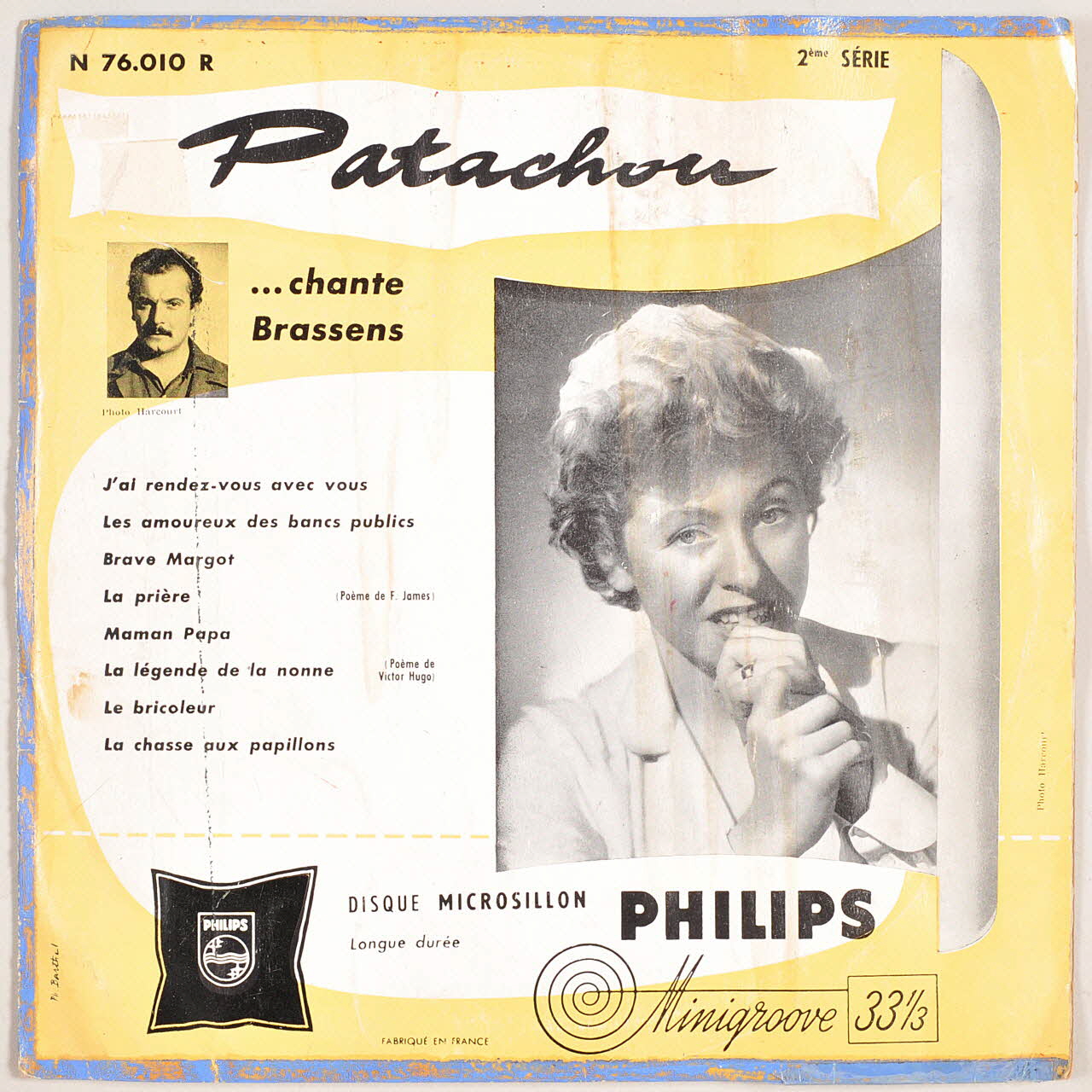 disque 33 tours La prière 2003.196.169 Photo