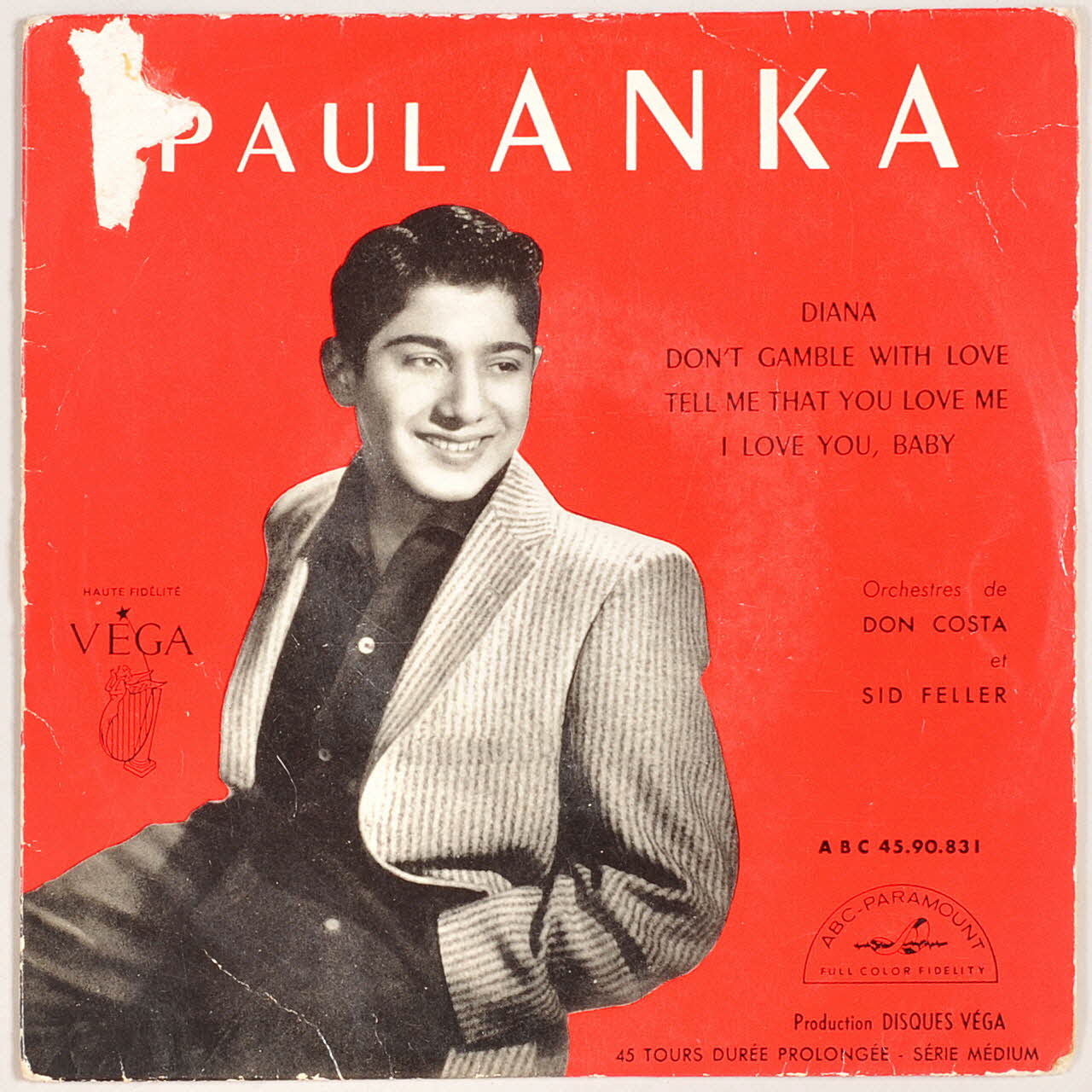 disque 45 tours Diana 2003.196.178 Photo