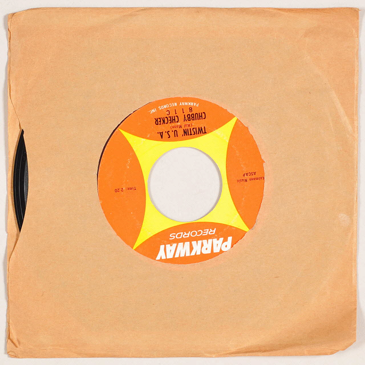 disque 45 tours Twistin' U.S.A. 2003.196.185 Photo