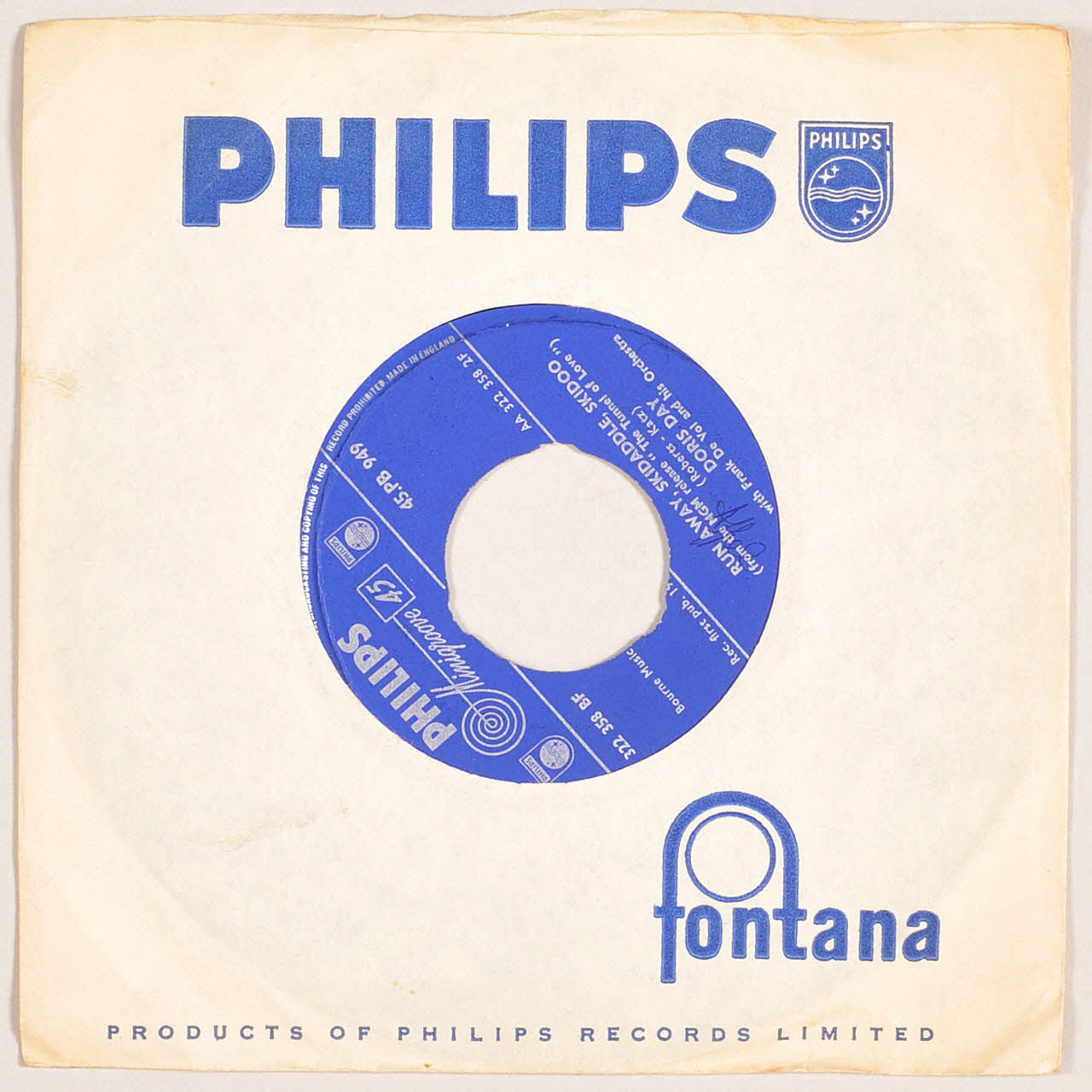 disque 45 tours The tunnel of love 2003.196.186 Photo