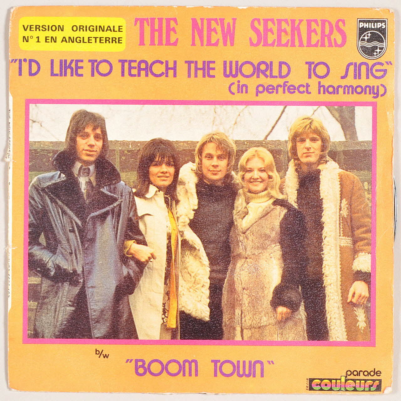 disque 45 tours I'd like to teach the world to sing 2003.196.203 Photo