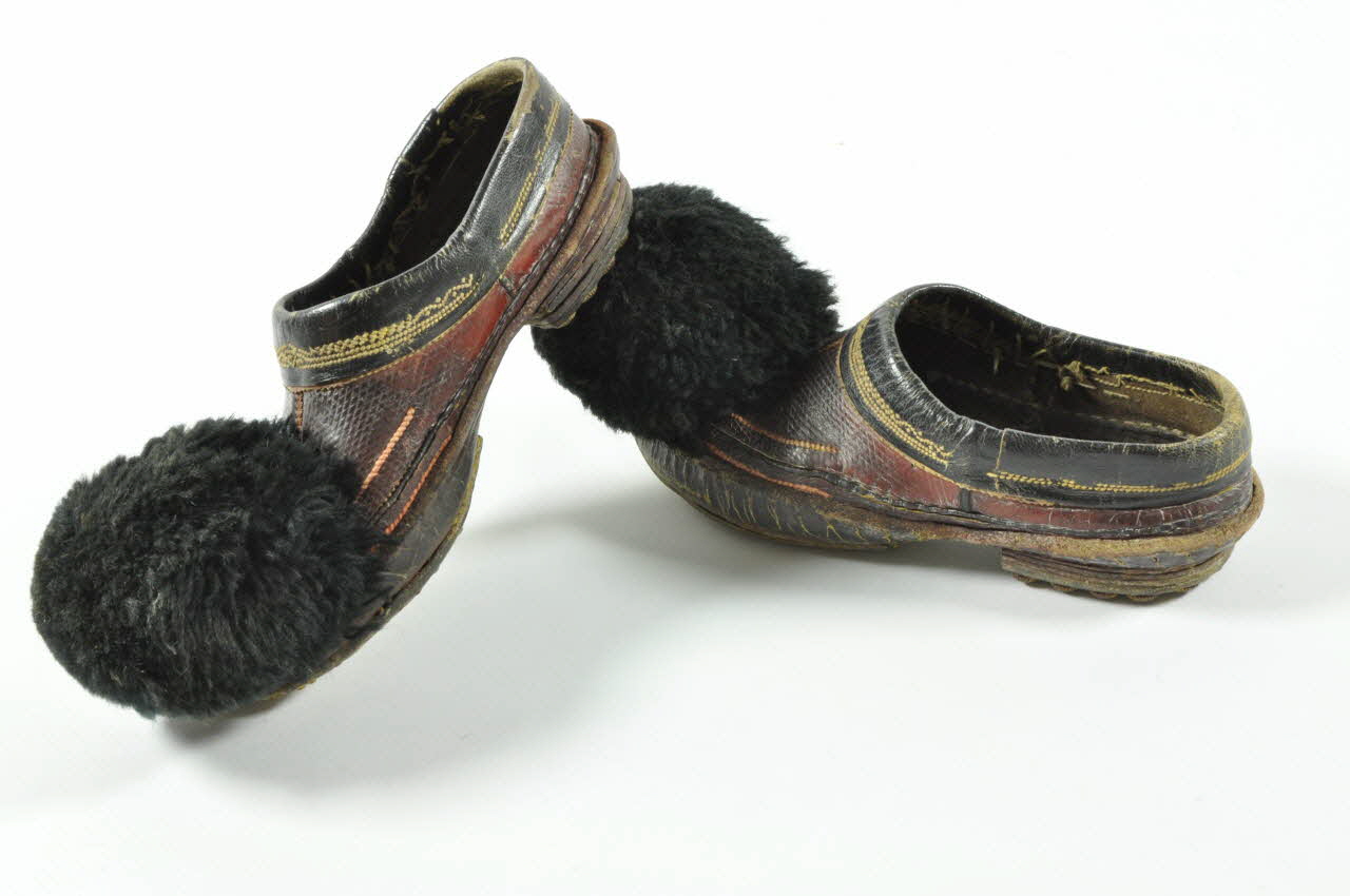 chaussure de femme DMH1962.113.2.8.1-2 Photo Mucem