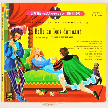 disque 45 tours La belle au bois dormant 2003.196.335 Photo