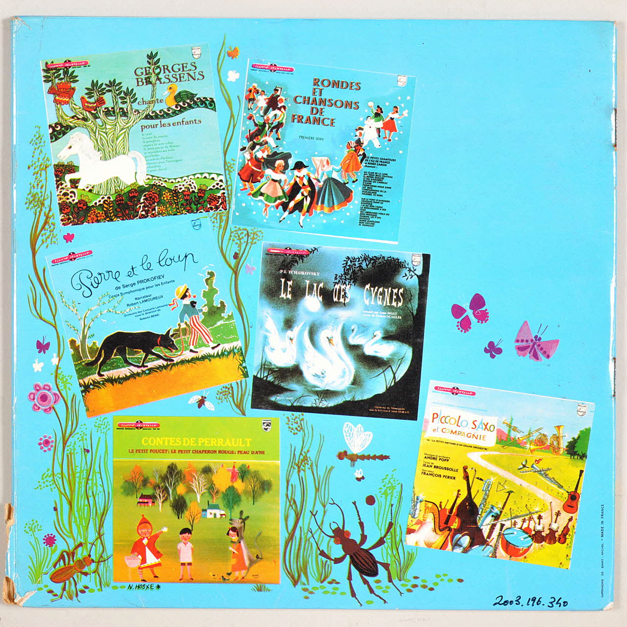 disque 33 tours Pierre et le loup 2003.196.340 Photo