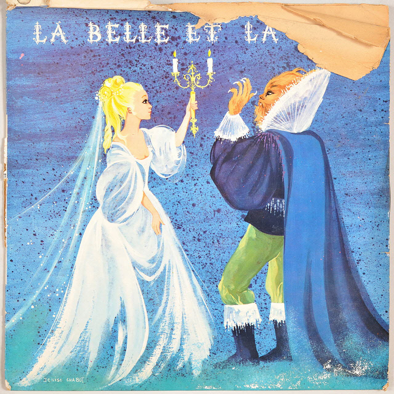 disque 33 tours La belle et la bête 2003.196.349 Photo