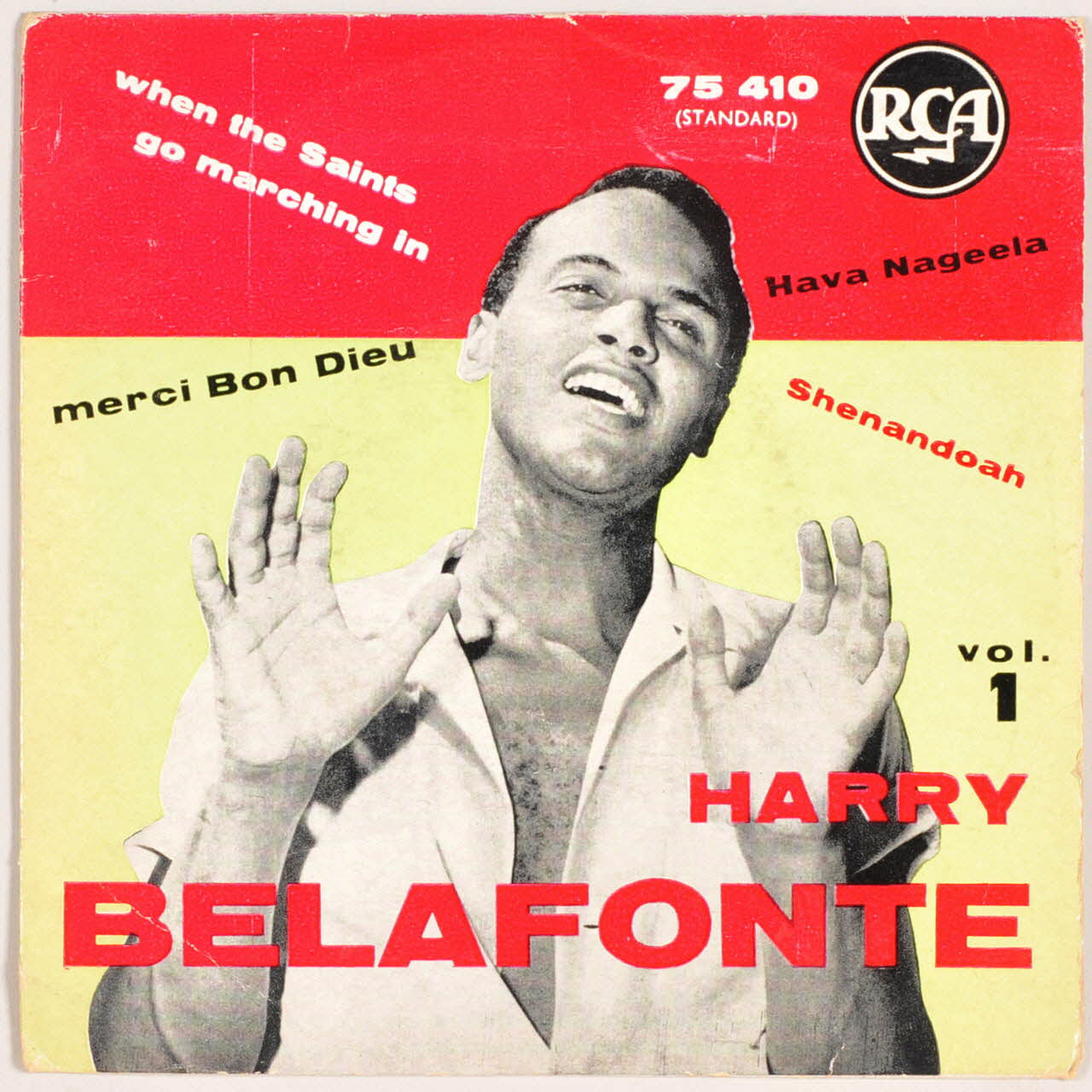 disque 45 tours Merci bon Dieu 2003.196.71 Photo