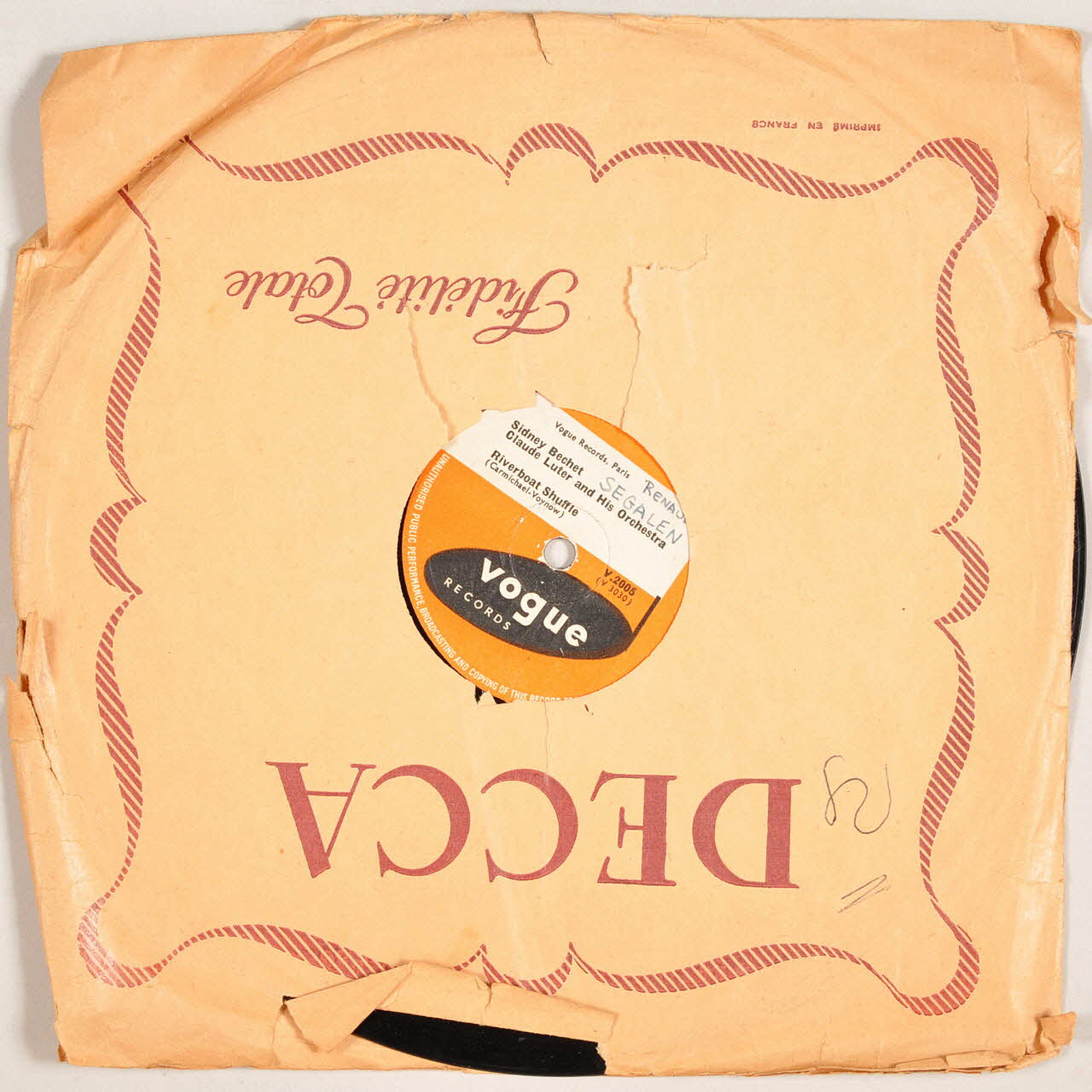 disque 78 tours Riverboat shuffle 2003.196.89 Photo