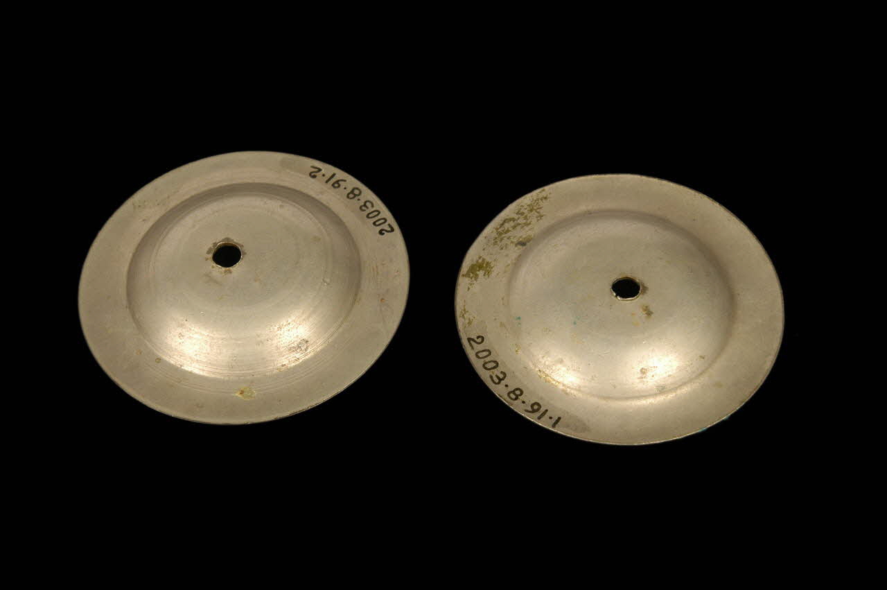 cymbales snuj 2003.8.91.1-2 Photo