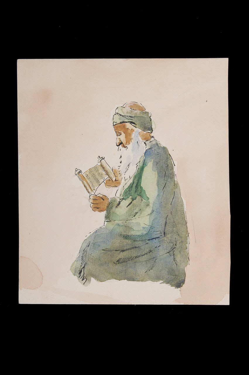 Louise-Marie Peyre aquarelle Tunisie 1930-1950 2005.16.23 Photo
