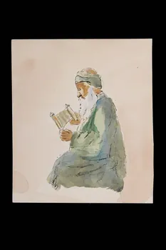 Louise-Marie Peyre aquarelle Tunisie 1930-1950 2005.16.23 Photo