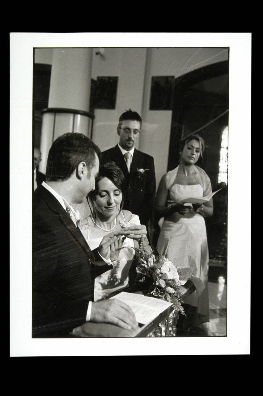 Franco Zecchin photographie mariage d'Angelo et Angela Campanie, Italie 2005/8 2005.90.18 Photo